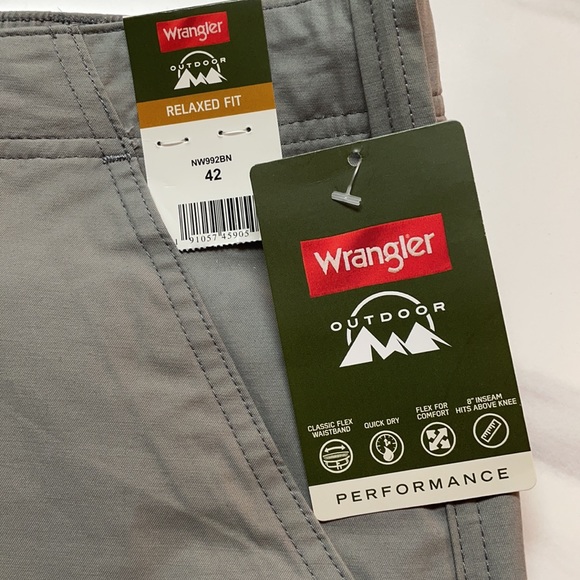 Mens Wrangler Outdoor Shorts 